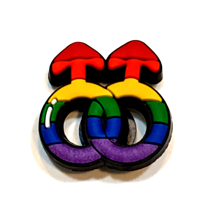 MALE GENDER SYMBOLS - Single Shoe Charm From The LGBTQ+ Pride Collection