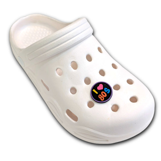 I "HEART" 80's - Single Shoe Charm From The Retro Collection