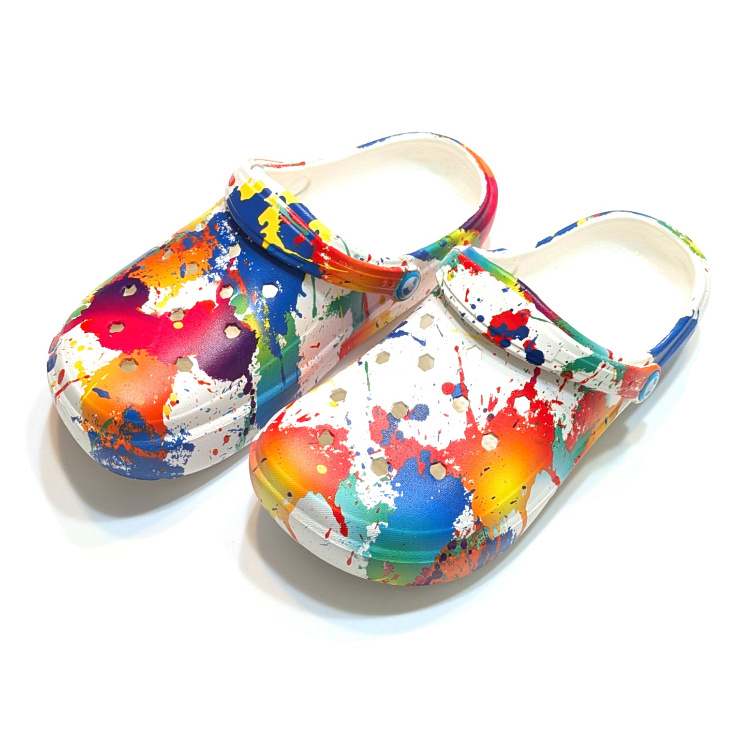 Boy's Color Bomb Clogs, Craytown Brand, J4-J6