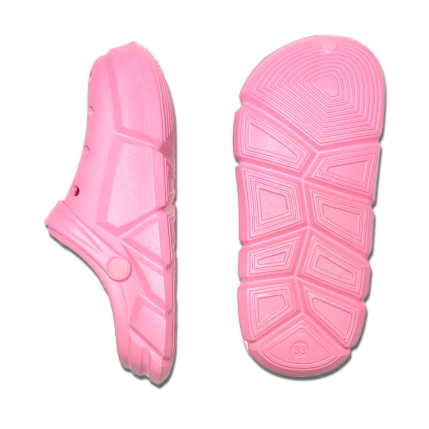 Boy's Pink Clogs, Craytown Brand, Big Kids' C11-J4