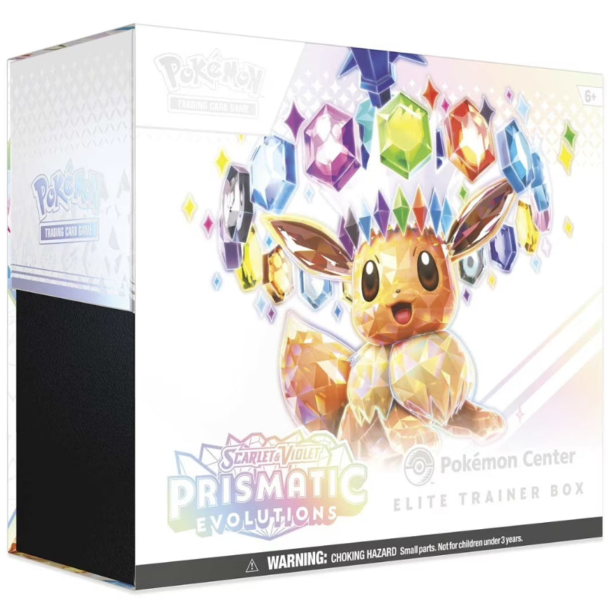 Pokemon TCG: Prismatic Evolutions (SV8.5) Pokemon Center Exclusive Elite Trainer Box PC ETB w/ Protective Case