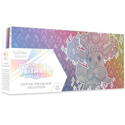 Pokemon TCG: Prismatic Evolutions (SV8.5) Super-Premium Collection SPC w/ Protective Case