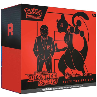 Pokemon TCG: Destined Rivals (SV10) Pokemon Center Exclusive Elite Trainer Box PC ETB w/ Protective Case