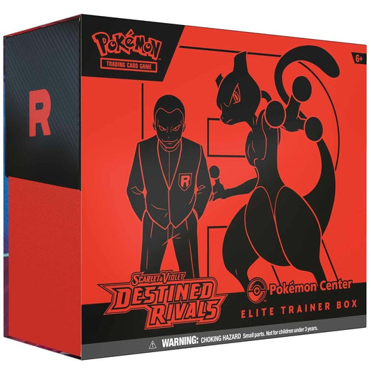 Pokemon TCG: Destined Rivals (SV10) Pokemon Center Exclusive Elite Trainer Box PC ETB w/ Protective Case