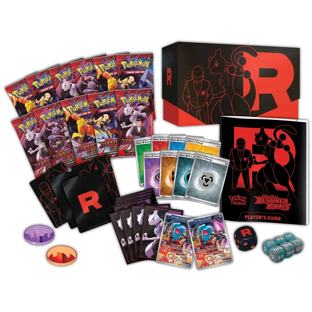 Pokemon TCG: Destined Rivals (SV10) Pokemon Center Exclusive Elite Trainer Box PC ETB w/ Protective Case