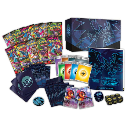 Pokemon TCG: Phantasmal Flames (ME02) Pokemon Center Exclusive Elite Trainer Box PC ETB w/ Protective Case