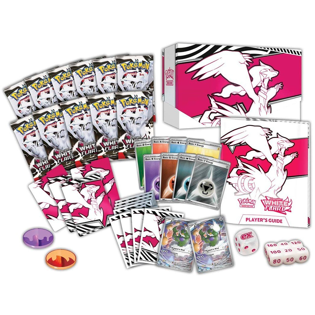 Pokemon TCG: White Flare (RSV10.5) Pokemon Center Exclusive Elite Trainer Box PC ETB w/ Protective Case