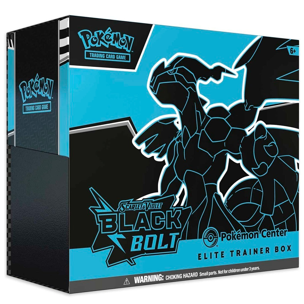 Pokemon TCG: Black Bolt (ZSV10.5) Pokemon Center Exclusive Elite Trainer Box PC ETB w/ Protective Case