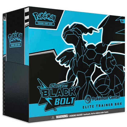 Pokemon TCG: Black Bolt (ZSV10.5) Pokemon Center Exclusive Elite Trainer Box PC ETB w/ Protective Case