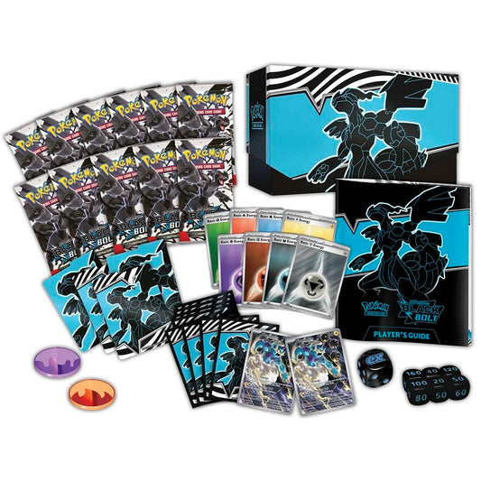Pokemon TCG: Black Bolt (ZSV10.5) Pokemon Center Exclusive Elite Trainer Box PC ETB w/ Protective Case