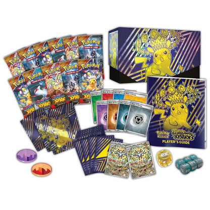 Pokemon TCG: Surging Sparks (SV08) Pokemon Center Exclusive Elite Trainer Box PC ETB w/ Protective Case