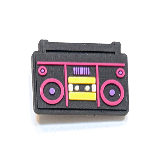 BOOMBOX - Single Shoe Charm From The Retro Collection