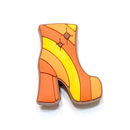 GO-GO BOOTS - Single Shoe Charm From The Retro Collection