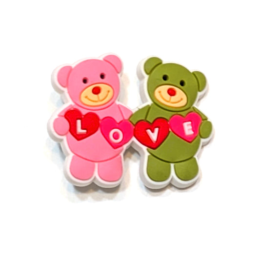 ACCORDION LOVE BANNER - Single Shoe Charm From The Love Bug Collection