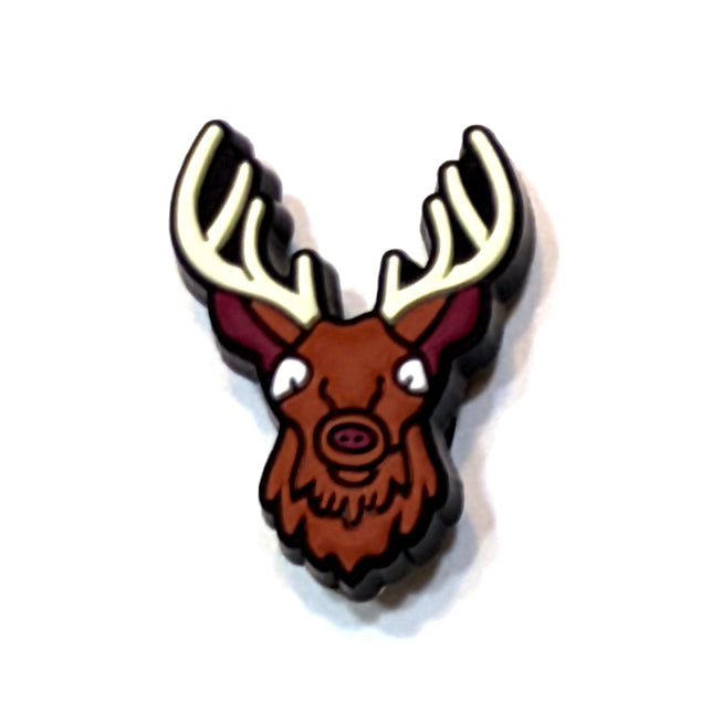 8-POINT BUCK - Single Shoe Charm From The Outdoorsman Collection