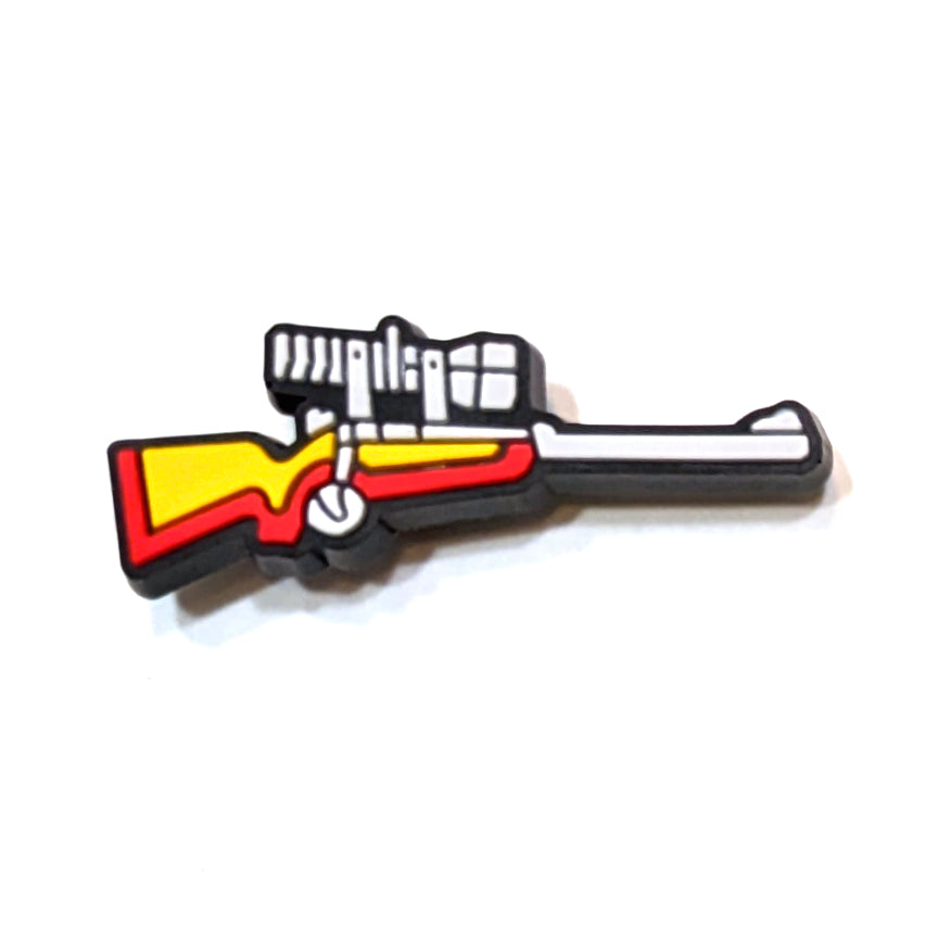 RIFLE - Single Shoe Charm From The Outdoorsman Collection