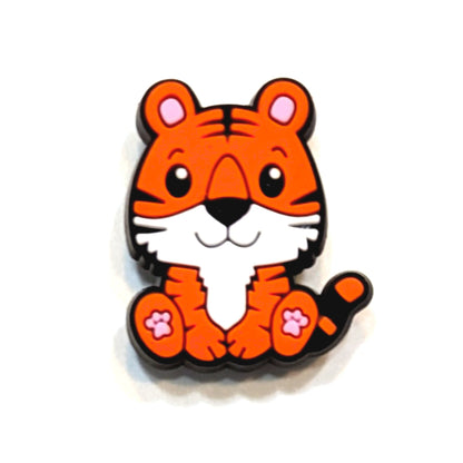 TIGER - Single Shoe Charm From The Cute Exotic Animal Collection