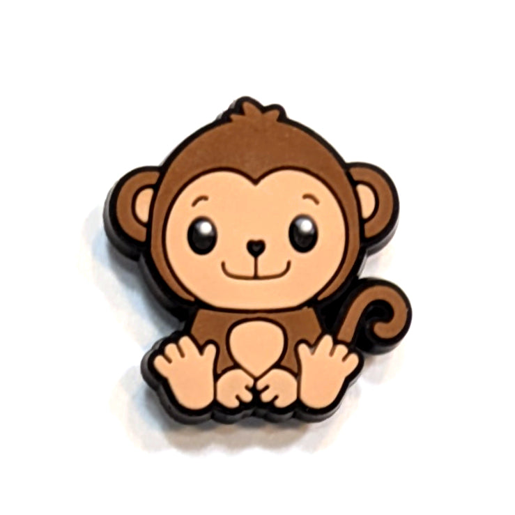 MONKEY - Single Shoe Charm From The Cute Exotic Animal Collection