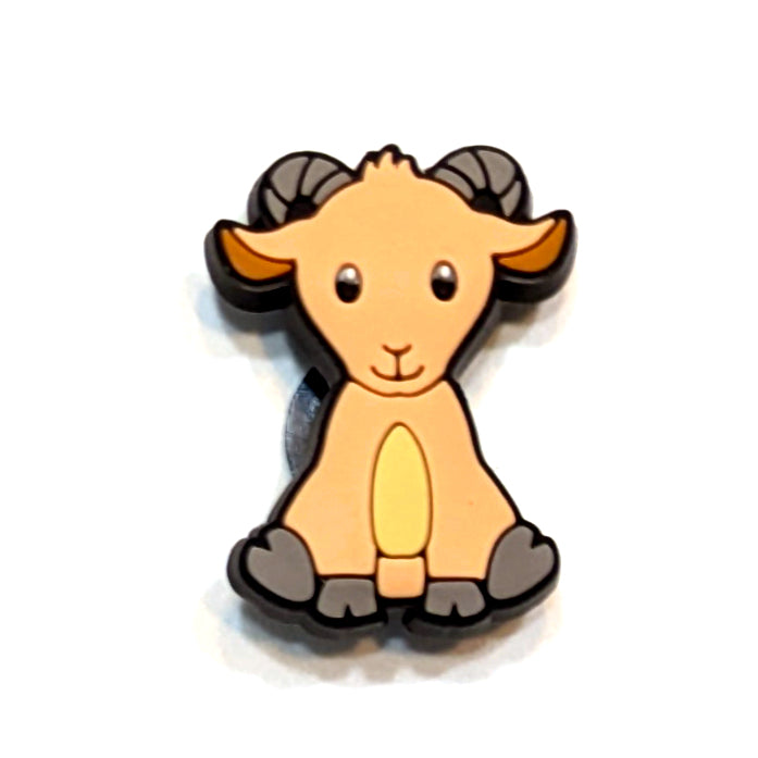 GOAT - Single Shoe Charm From The Cute Farm Animal Collection
