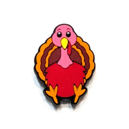 TURKEY - Single Shoe Charm From The Cute Farm Animal Collection