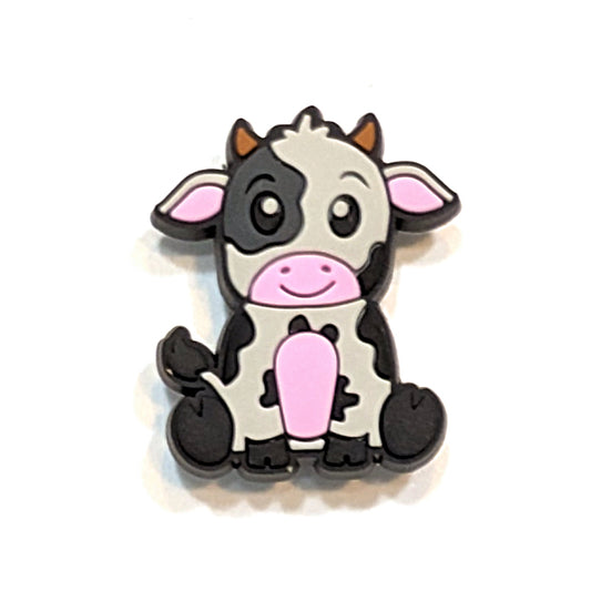 COW - Single Shoe Charm From The Cute Farm Animal Collection