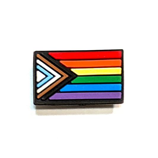 LGBTQ+ FLAG - Single Shoe Charm From The LGBTQ+ Pride Collection