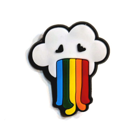 COLORFUL VOMIT - Single Shoe Charm From The LGBTQ+ Pride Collection