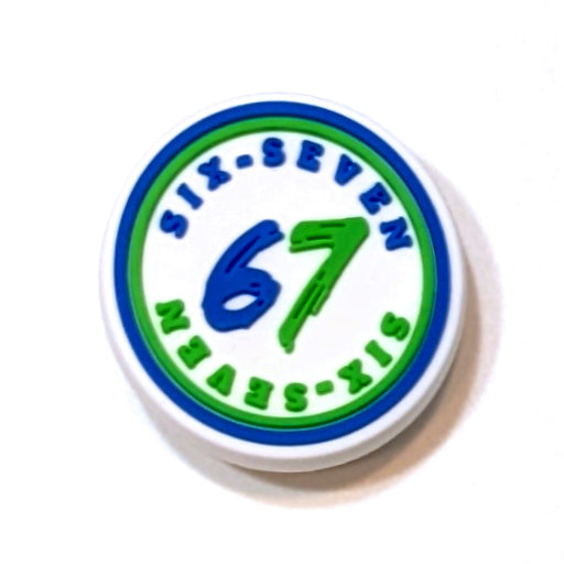 SIX-SEVEN ROTATED - Single Shoe Charm From The Six-Seven Collection