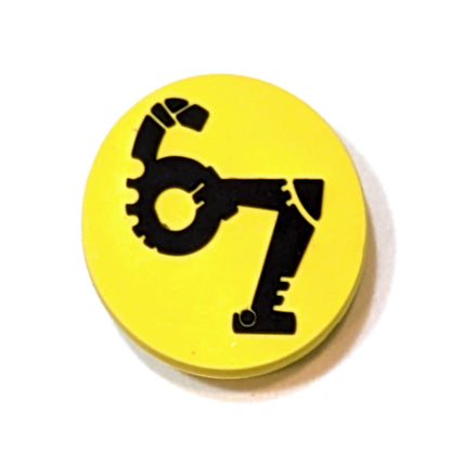 SIX-SEVEN DOODLED - Single Shoe Charm From The Six-Seven Collection