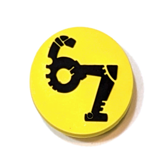 SIX-SEVEN DOODLED - Single Shoe Charm From The Six-Seven Collection