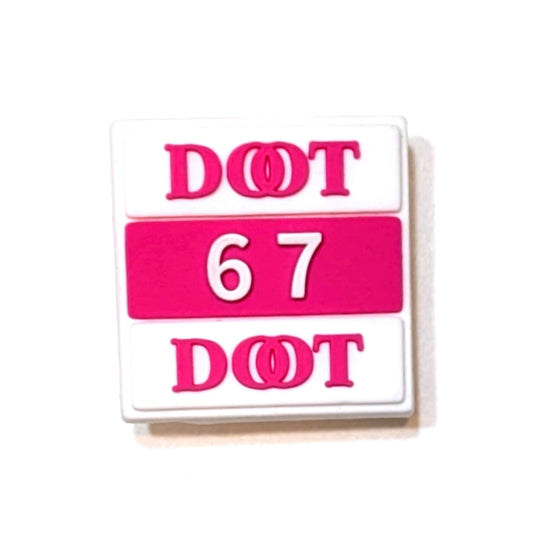 DOOT DOOT 6-7 - Single Shoe Charm From The Six-Seven Collection