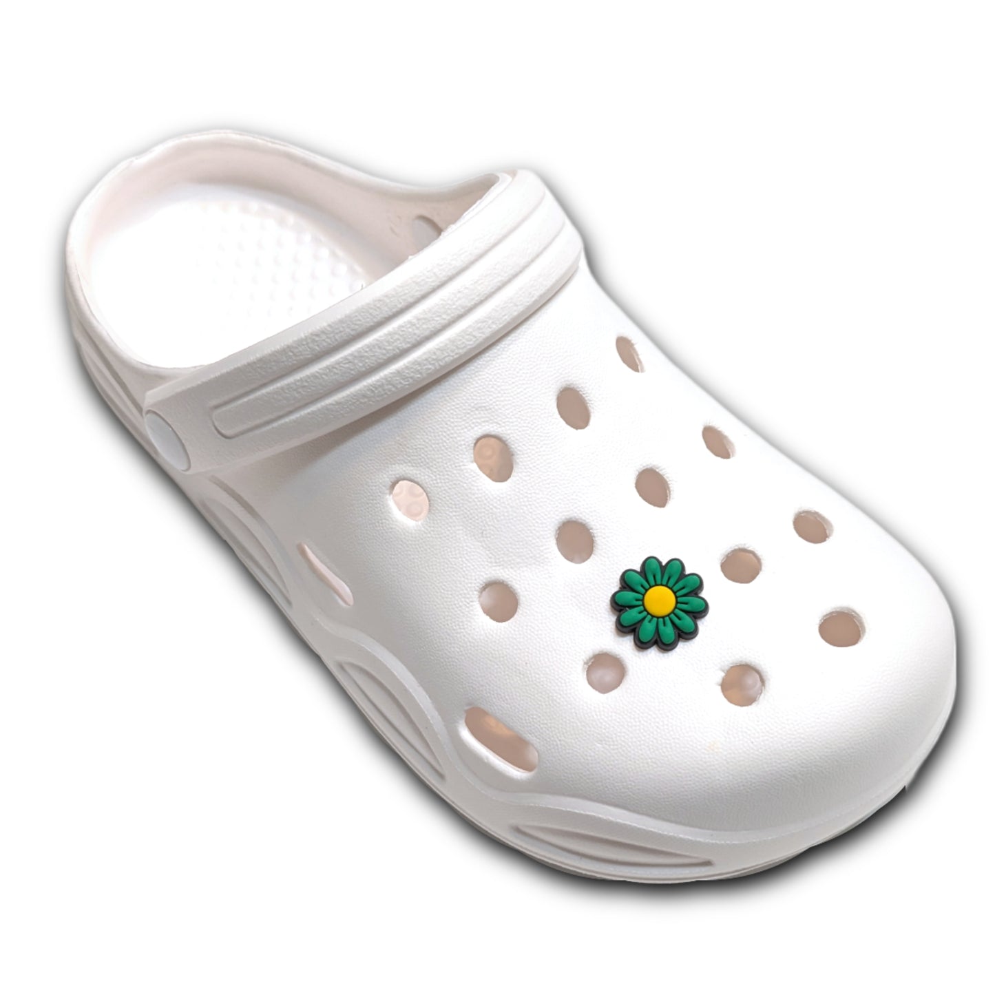 GREEN DAISY - Single Shoe Charm From The Butterfly Collection