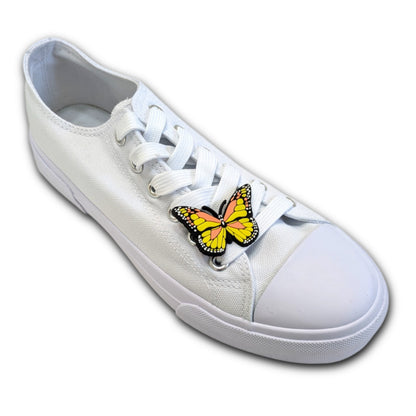 YELLOW BUTTERFLY - Single Shoe Charm From The Butterfly Collection