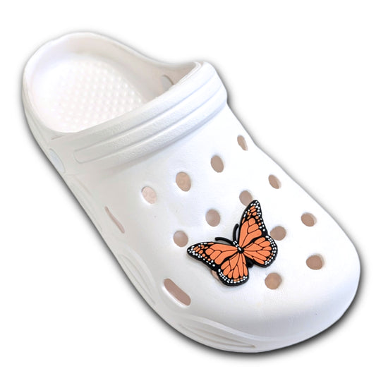 ORANGE BUTTERFLY - Single Shoe Charm From The Butterfly Collection