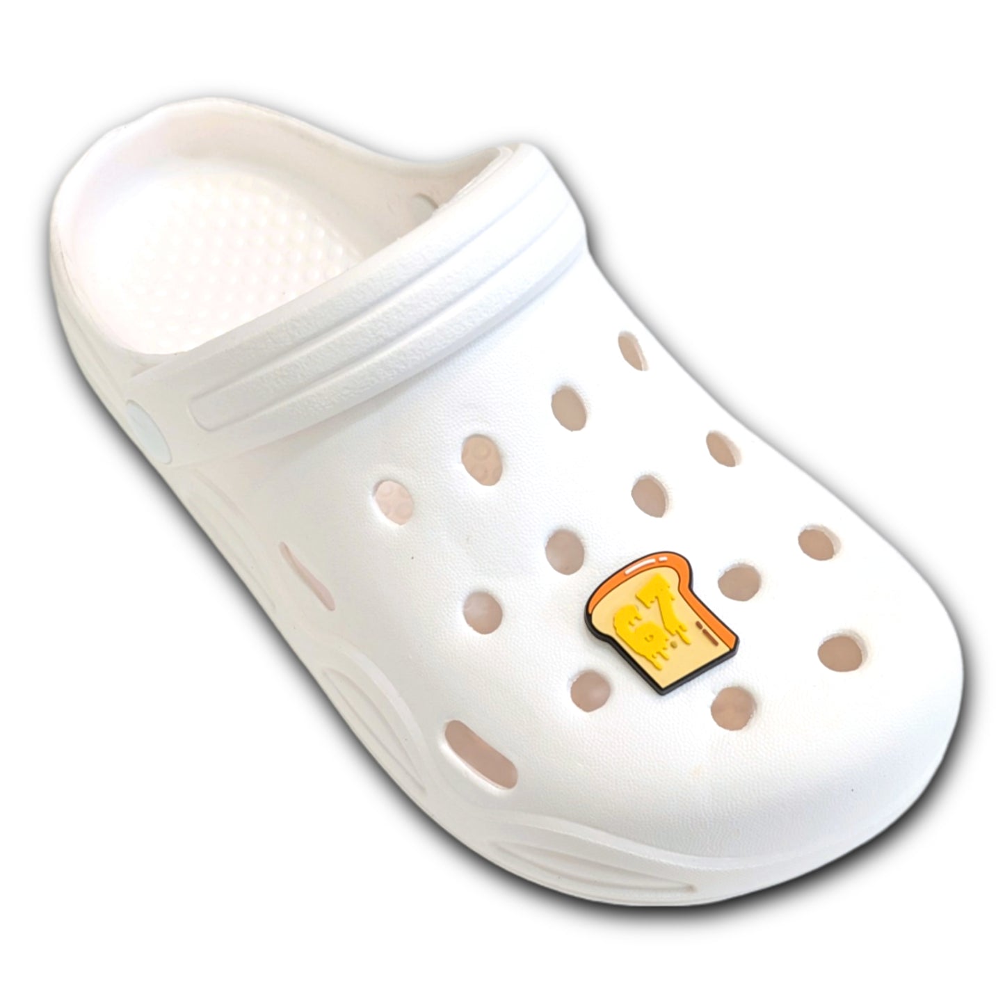 SIX-SEVEN BUTTERED TOAST - Single Shoe Charm From The Six-Seven Collection