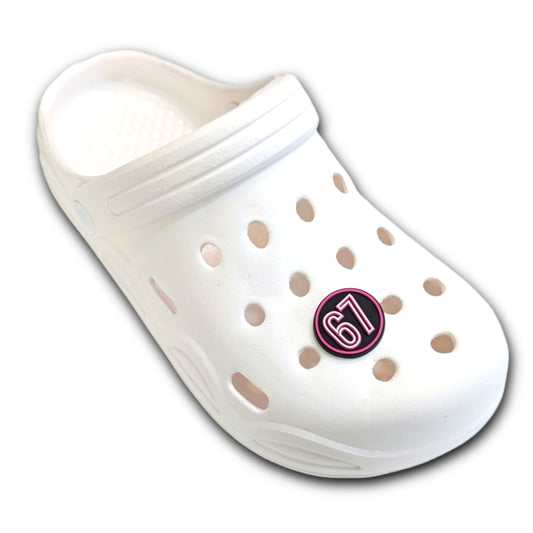 SIX-SEVEN NEON PINK - Single Shoe Charm From The Six-Seven Collection