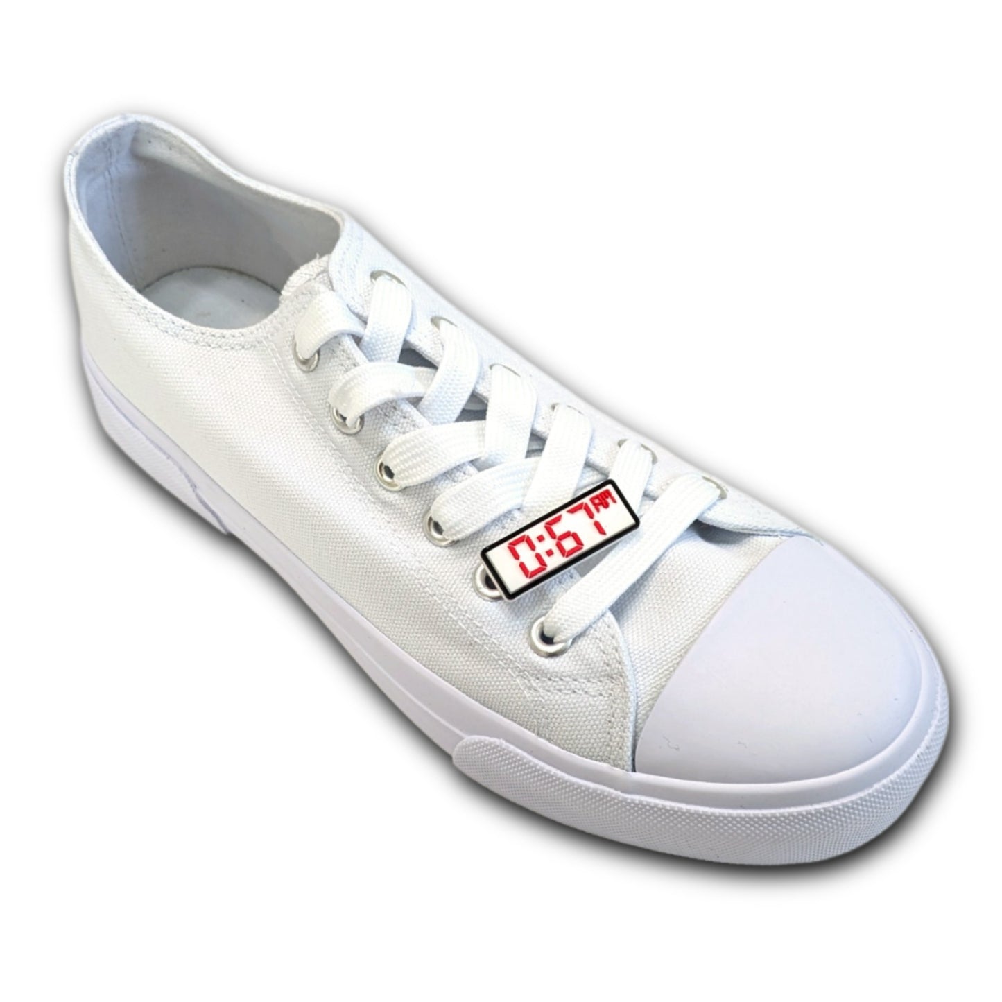 6-7 ALARM CLOCK - Single Shoe Charm From The Six-Seven Collection