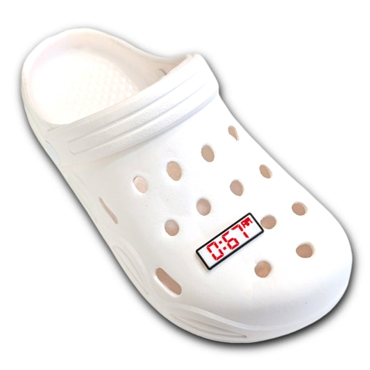 6-7 ALARM CLOCK - Single Shoe Charm From The Six-Seven Collection