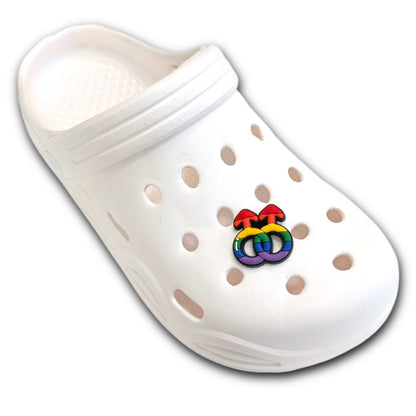 MALE GENDER SYMBOLS - Single Shoe Charm From The LGBTQ+ Pride Collection