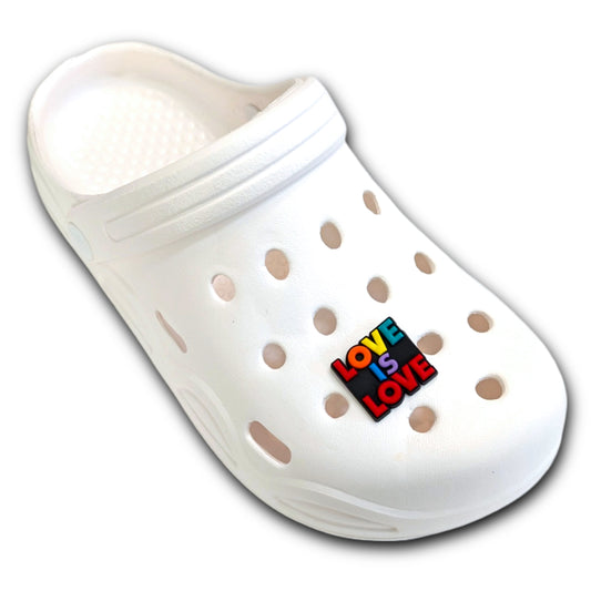 BOLD LOVE IS LOVE - Single Shoe Charm From The LGBTQ+ Pride Collection