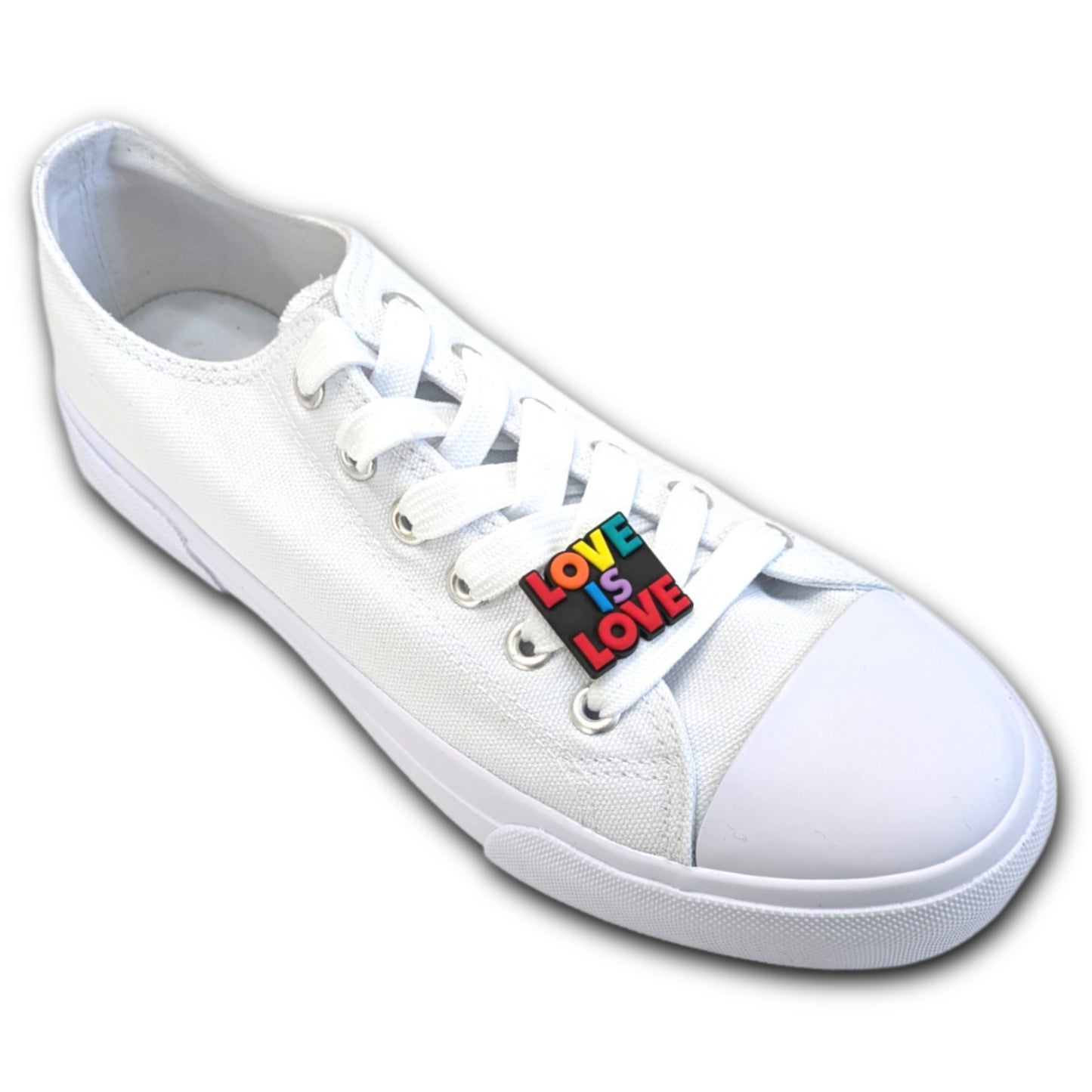 BOLD LOVE IS LOVE - Single Shoe Charm From The LGBTQ+ Pride Collection