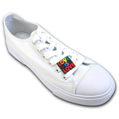 BOLD LOVE IS LOVE - Single Shoe Charm From The LGBTQ+ Pride Collection