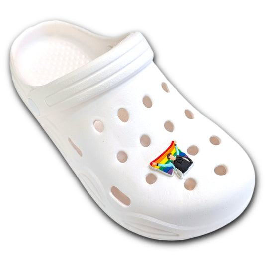 PRIDE PARADE - Single Shoe Charm From The LGBTQ+ Pride Collection