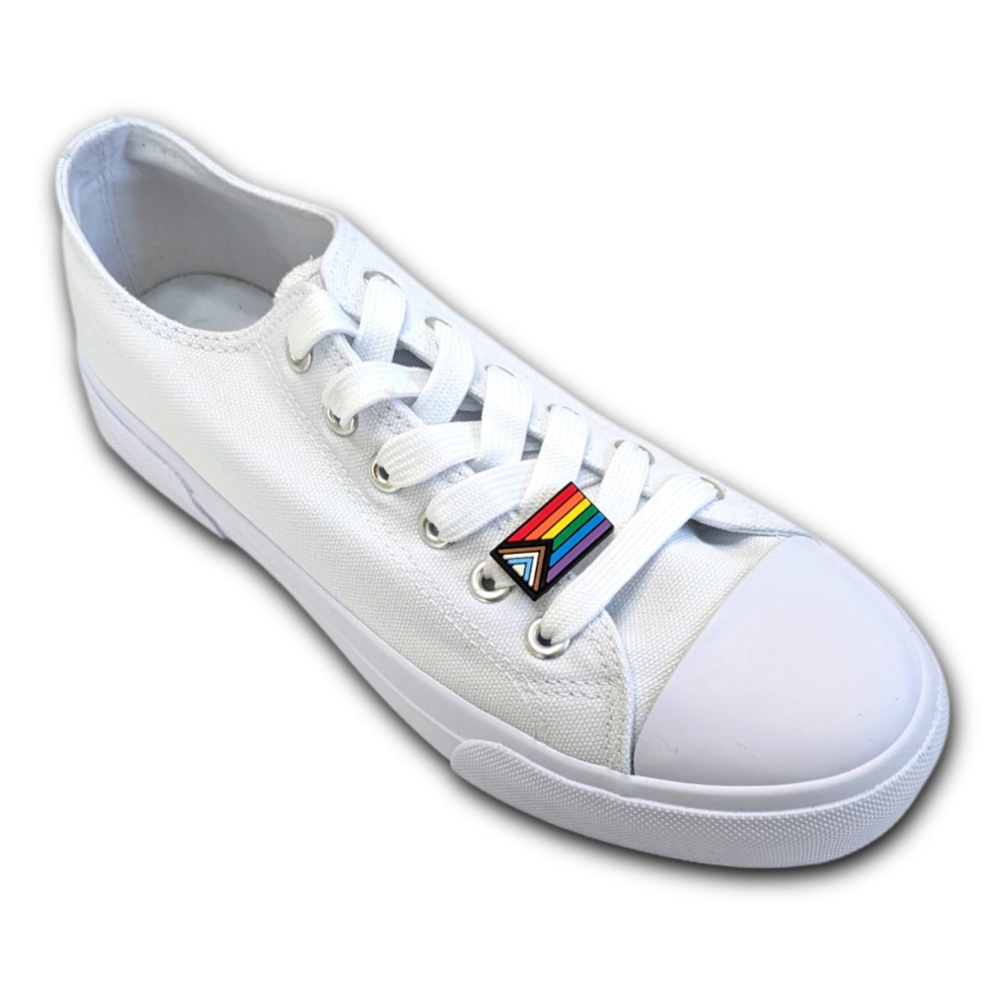 LGBTQ+ FLAG - Single Shoe Charm From The LGBTQ+ Pride Collection