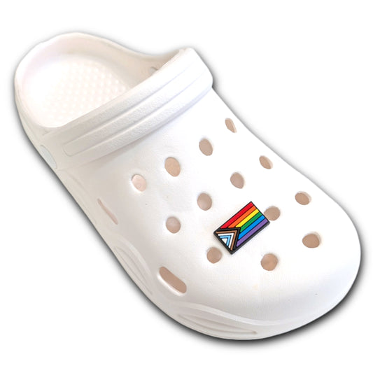 LGBTQ+ FLAG - Single Shoe Charm From The LGBTQ+ Pride Collection