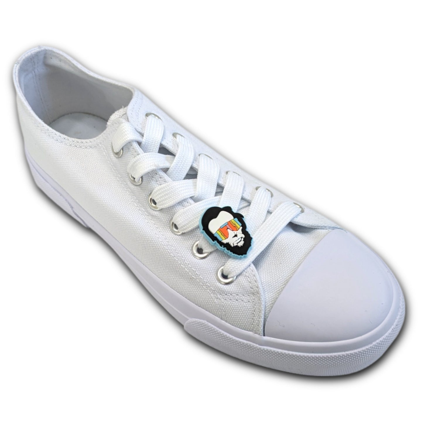 ABE WITH REFECTIVE GLASSES - Single Shoe Charm From The Retro Collection