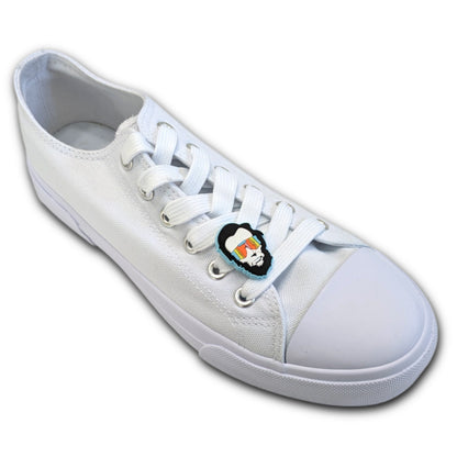 ABE WITH REFECTIVE GLASSES - Single Shoe Charm From The Retro Collection