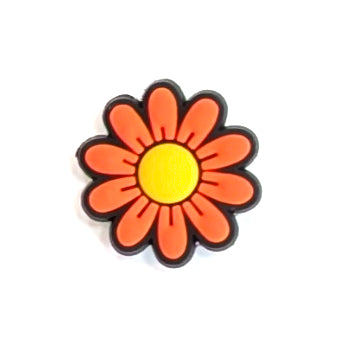 ORANGE DAISY - Single Shoe Charm From The Butterfly Collection