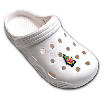 GREEN GNOME - Single Shoe Charm From The Romantic Gnome Collection