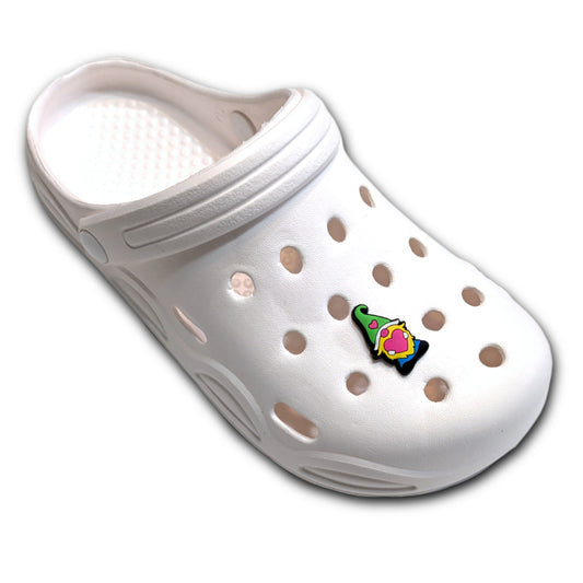 GREEN GNOME - Single Shoe Charm From The Romantic Gnome Collection